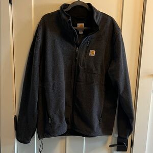 Carhartt Men's Dark Gray Performance Fleece Jacket